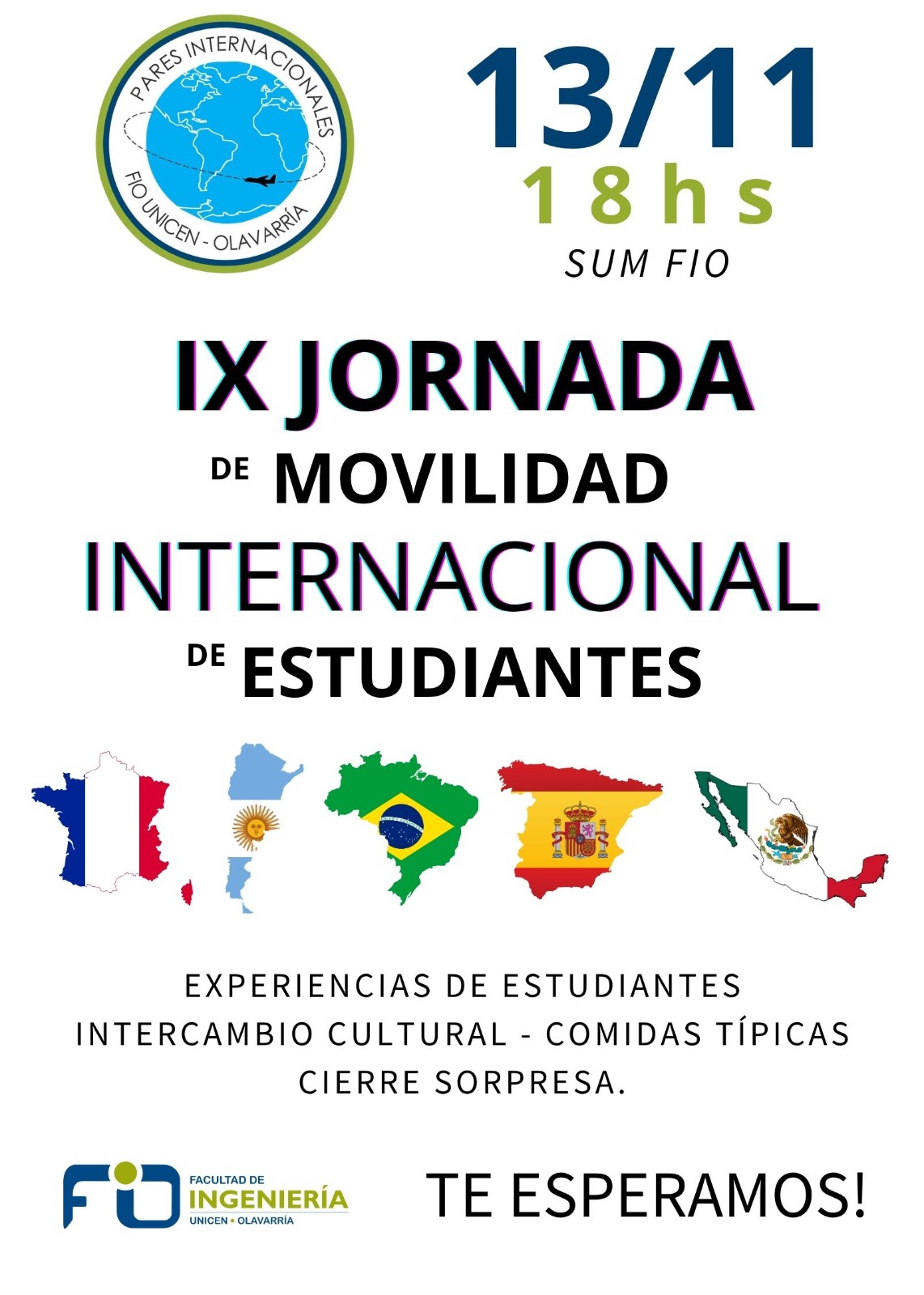 IX Jornada de Movilidad Internacional Estudiantil
